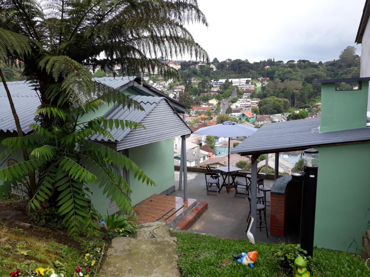 Paraiso Gramado. Villa Bagian luar foto